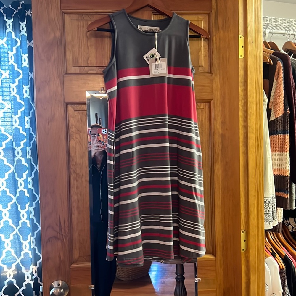 Aventura striped dress